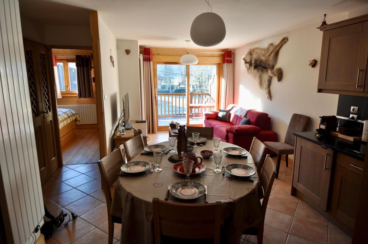 Residence Les Chardons Argentes Samoëns Екстериор снимка
